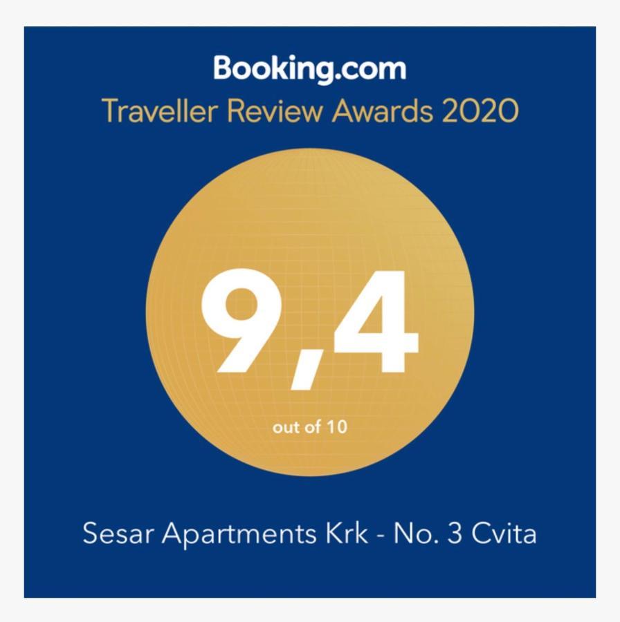 Sesar Apartments Krk - No. 3 Cvita Крк Экстерьер фото